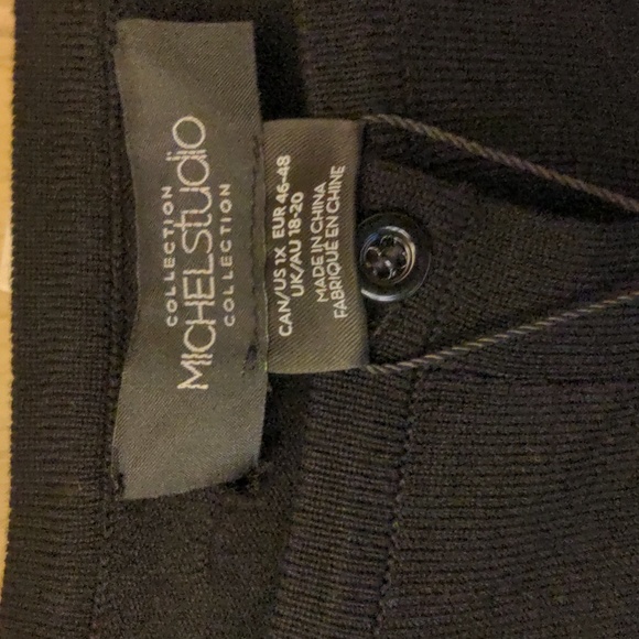Michel Studio Collection NWT 1X Cardigan Sweater Button Down Long Sleeve Plus 1X - Picture 8 of 11